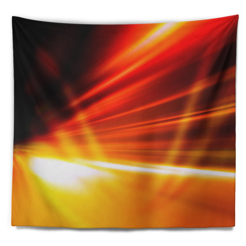 Tapisserie «Abstract Night Road Road Trail», H 50 po x l 60 po