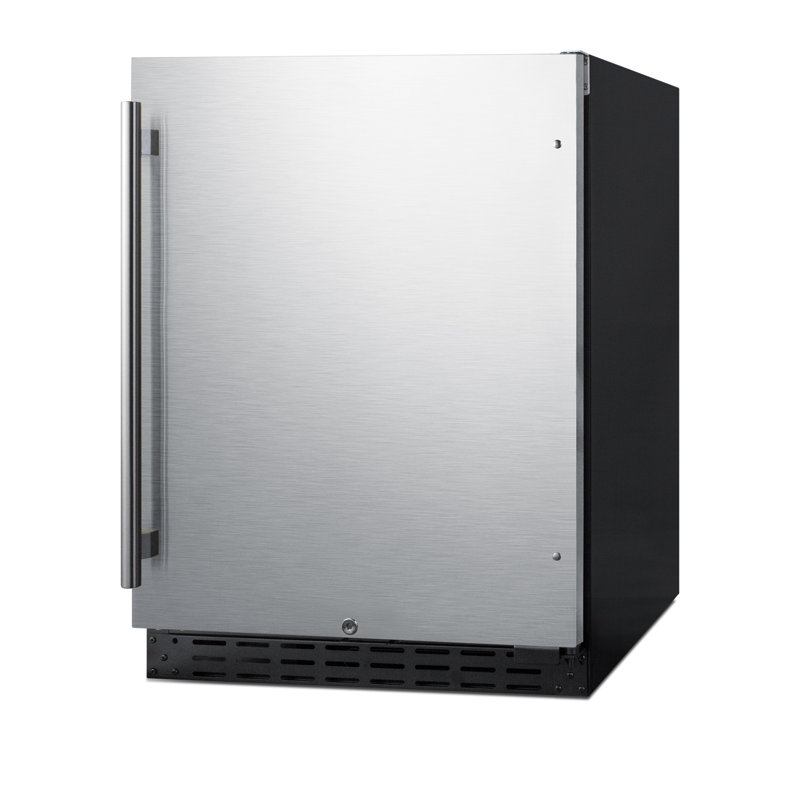 Summit 4.2 Cubic Feet Stainless Steel Undercounter Refrigerator