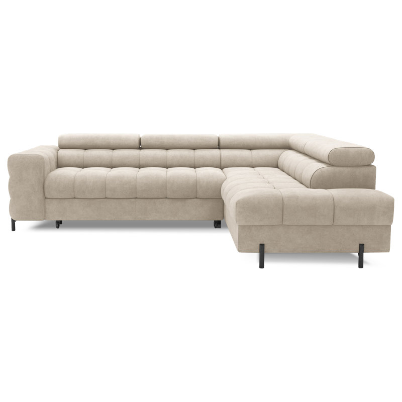 Burglind 5 Seater Sofa Bed, Right Hand Facing, Beige Aura 18