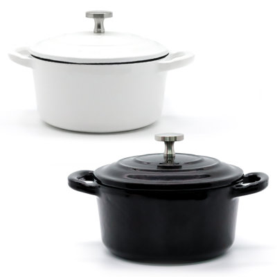 RJ LEGEND 0,27 pte Cocotte en fonte antiadhésive ronde