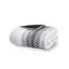 Ensemble d'édredon réversible en microfibre gris / noir 8 pièces Zezza