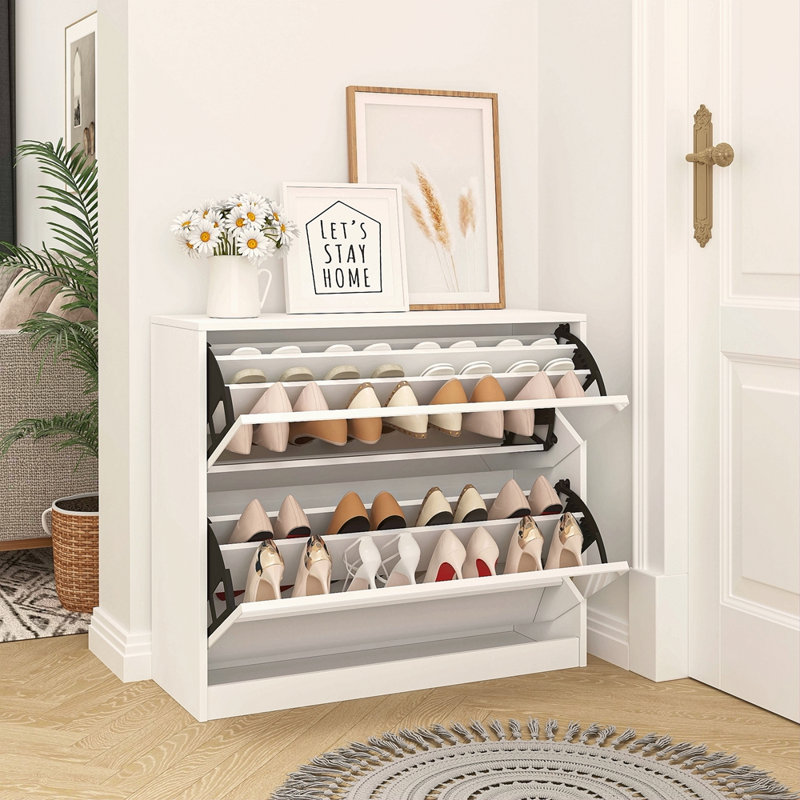 Armoire à chaussures 2 niveaux