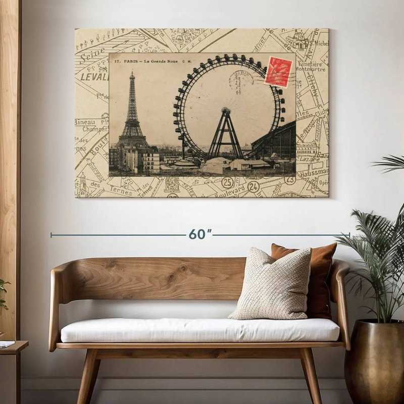 Sirci, destination Paris II, H 34 po x l 51 po