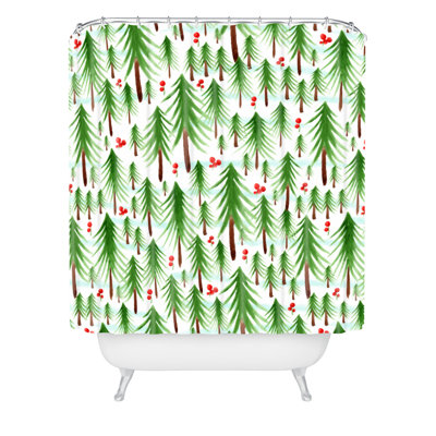 Floral Shower Curtain