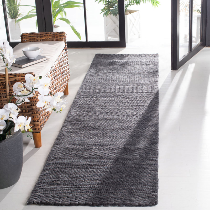 Adelyn Charcoal Area Rug, Runner 2'3" x 7'