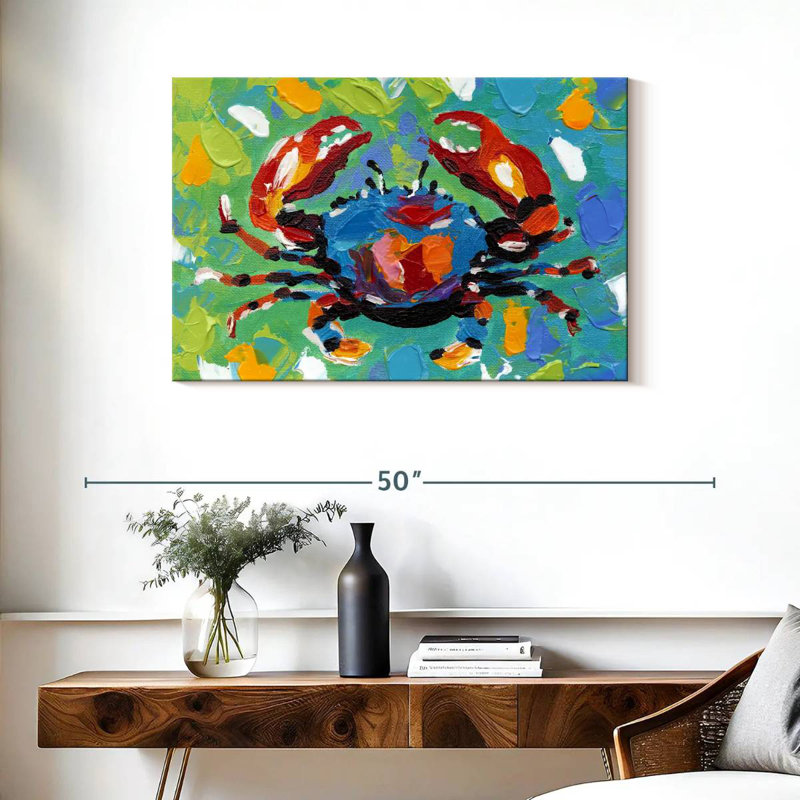 Crabe bord de mer Brampt I, H 24 po x l 36 po