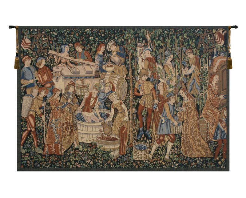 Vendages Tapestry Wall Art, 34" H x 47" W