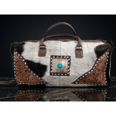 Sac de voyage en cuir de luxe fabriqué à la main - compagnon de voyage intemporel