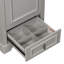 Meuble-lavabo de 20 pouces avec lavabo en céramique, porte à fermeture en douceur, tablette ajustable en forme de U, tiroir de compartiment et support de porte, style moderne, conception peu encombrante-1433593863-1433593871