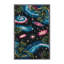 Machine Washable Space Blue Area Rug
