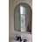 Lunara Arch Wall Mirror with Tempered Glass & Aluminum Alloy Framed for Accent/Vanity/Bathroom-1285203488