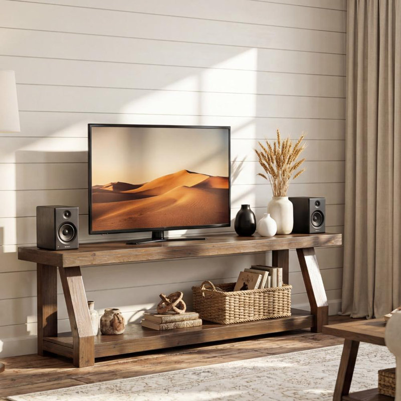 Meuble télé 63 po, Dark Brown