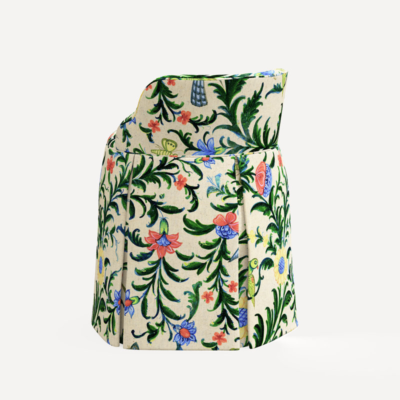 Meha Vanity Chair, Jr Trayi Multi Floral