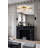 Transitional 18 Light Round Glass Rod Chandelier-48402963