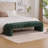 Chenille Upholstered Armless Bed Bench-1976968078