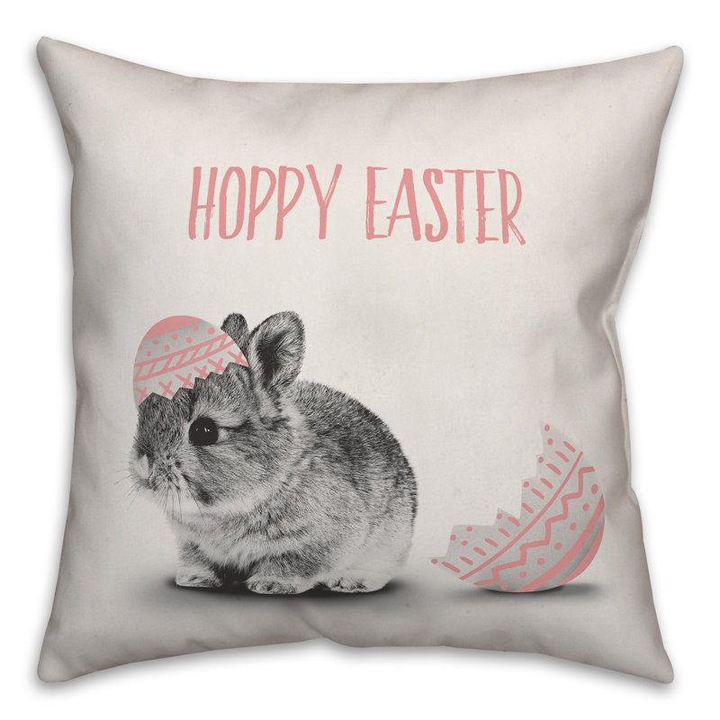 Hoppy Throw Pillow, 20" x 20"