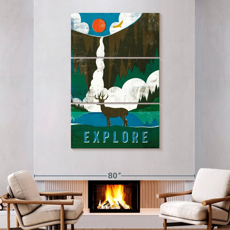 Brampt Big Sky II, 74" H x 48" W