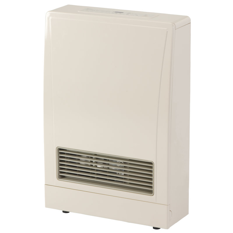 Rinnai 41W Watt 8000 BTU Propane High Efficiency Wall Mounted Space Heater with Adjustable Thermostat