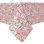 Rectangular Floral Cotton Twill Tablecloth