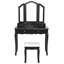 Ensemble coiffeuse avec tabouret et miroir Doursounian-2097351704