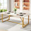Waltraude Metal Base Dining Table-710670964-710670965