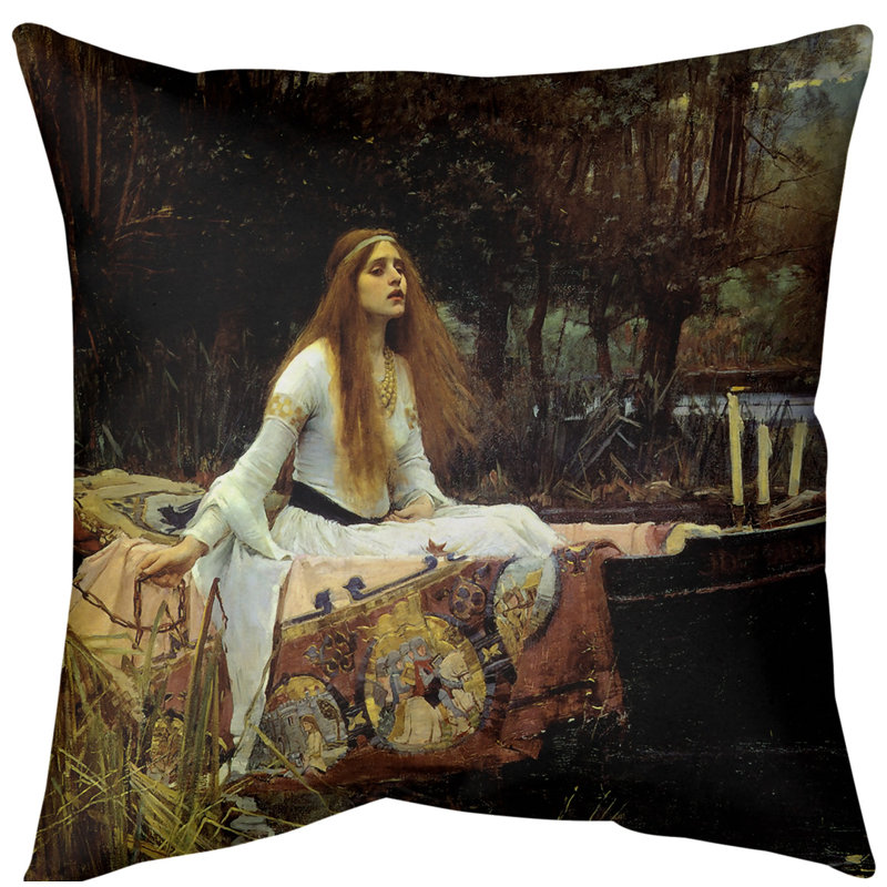 Oreiller the bougon of shalott, Polyester sergé