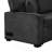 Upholstered 126 " Chenille L-Shaped Sofa Bed-419650709