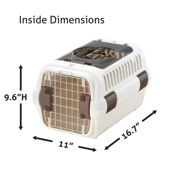 Richell 80054 Double Door Pet Carrier II Small