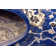 Tapis oriental bleu foncé Kelsch