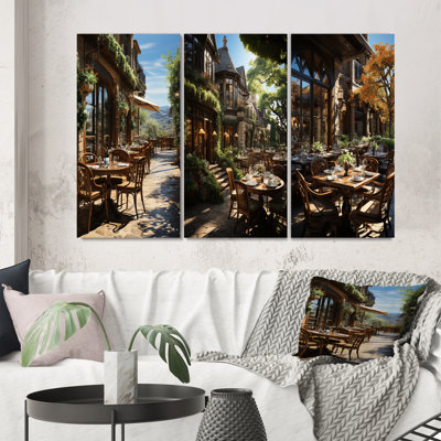 " Country Clubs Outdoor Dining " 3 - Pieces