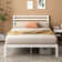 Midajah Bamboo Bed Frame with Slatted Headboard