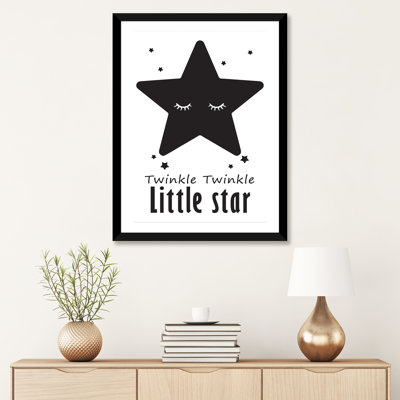 Twinkle Little Star - impression d'art graphique