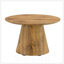 Table basse ronde en panneau de fibres à densité moyenne Wood Grain-292350015-292350013