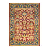 Classic One-of-a-Kind 6' 3" X 8' 10" Hand Knotted Area Rug
