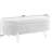 Modern Oval Upholstered Storage Bench