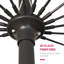 Parasol de jardin 8 'réglable-1119092586
