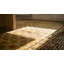 Antique Ningxia Hallway Runner Silk Gold Rug