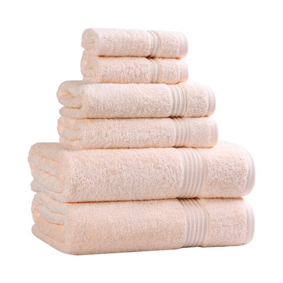 Oleg 6-Piece Egyptian Cotton Towel Set
