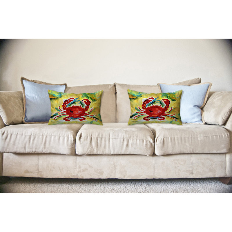 Outdoor Reversible Throw Pillow, 16" x 20"