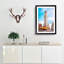 Flatiron Building in New York - Picture Frame Painting Print-56739791-56739781