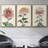 " Antique Turpin Botanical VII " 3 - Pieces-97759589-97759590