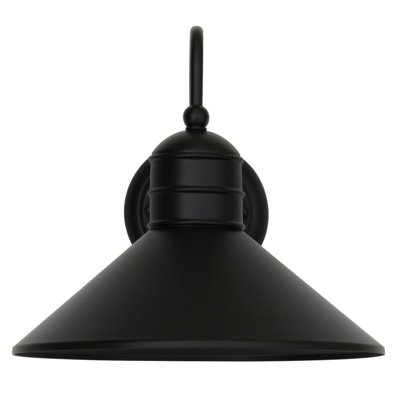Luminaire d'extérieur 1 lumière noir mat
