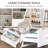 Kitchen Island With Extended Table, Storage Cabinet, Drawers-988985763