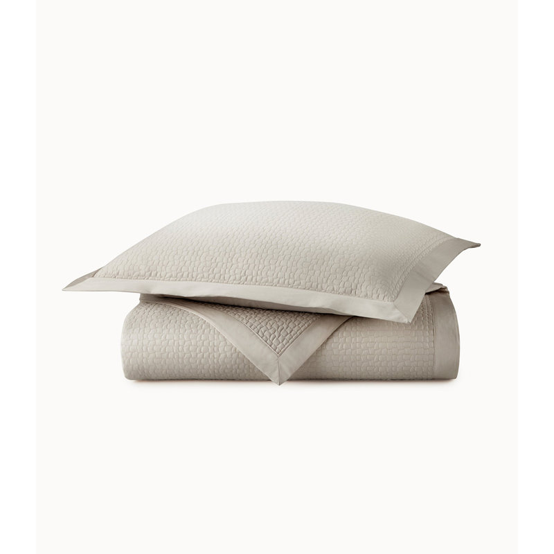 Couvre-lit matelassé Hamilton, Platine, Couvre-lit double / grand