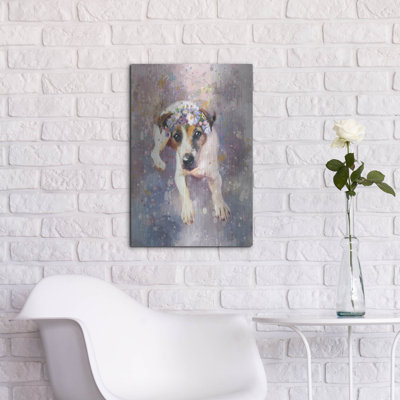 «Flower Crown Jack Russell Terrier» par les affiliés Furbaby