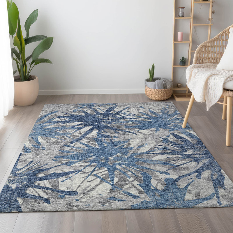  Premium Machine Washable Hintzen AMF77 Rug, Rectangle 2'6" x 3'10"