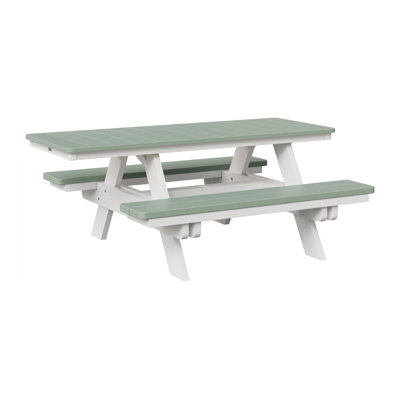 Table de pique-nique rectangulaire Berlin Gardens Ada