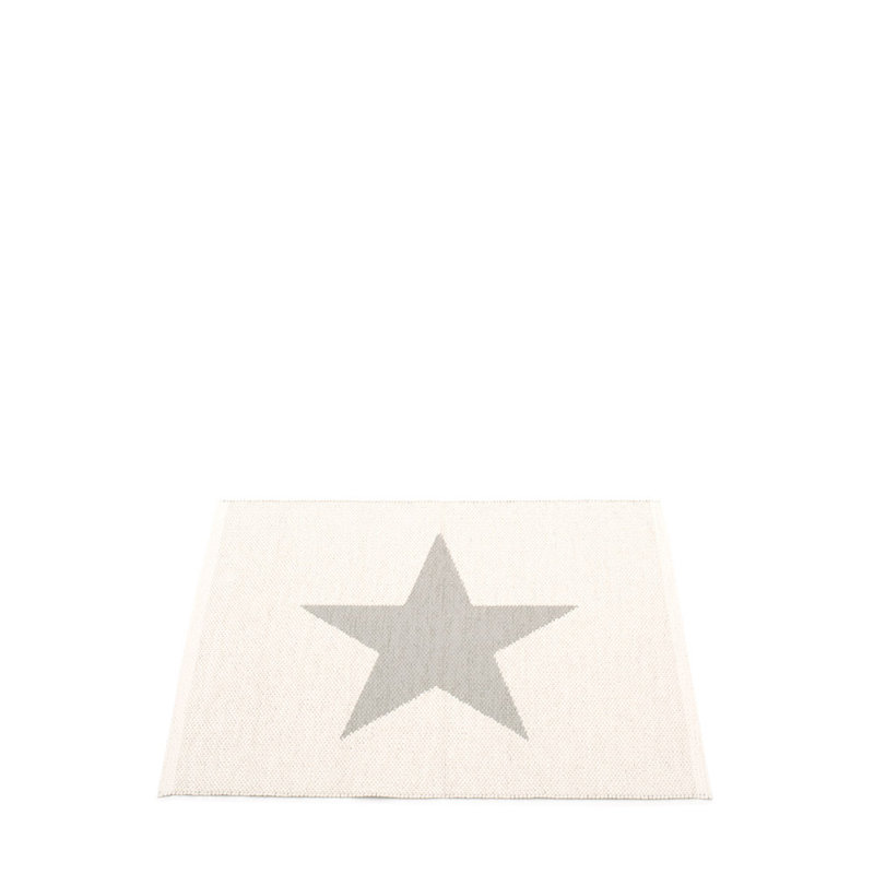 Viggo Area Rug in Warm Gray/White, Rectangle 2'3" x 3'