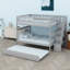 Full Bunk Bed with Built-In Stairs , Trundle Bed Included-134703498