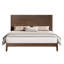Lit plateforme en bois massif avec tête de lit 48,6 po Dezera-910788870-910788869